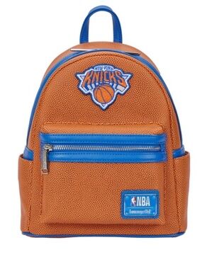 Loungefly NBA New York Knicks Basketball Logo Mini Backpack